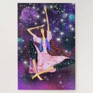 Puzzle Dreaming Girl Dessin Collection Imaginaire Fairyta