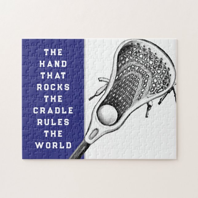 Puzzle Drôle Lacrosse (Horizontal)