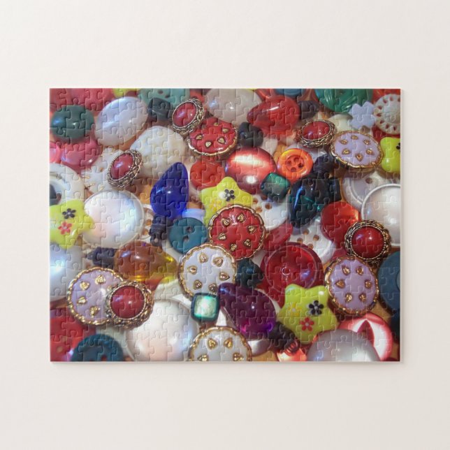 Puzzle du bouton de Noël (Horizontal)