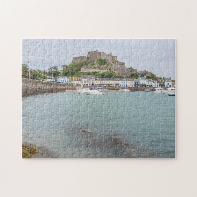 Puzzle du château de Jersey Mont Orgueil (Horizontal)