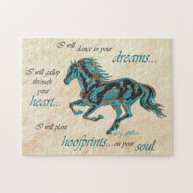 Puzzle du Cheval du Sud-Ouest (Horizontal)