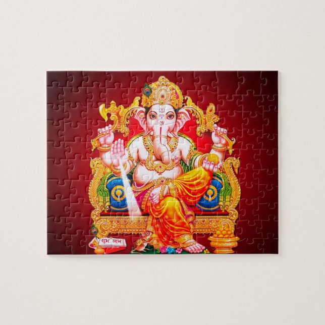 Puzzle du dieu hindou Lord Ganesha (Horizontal)