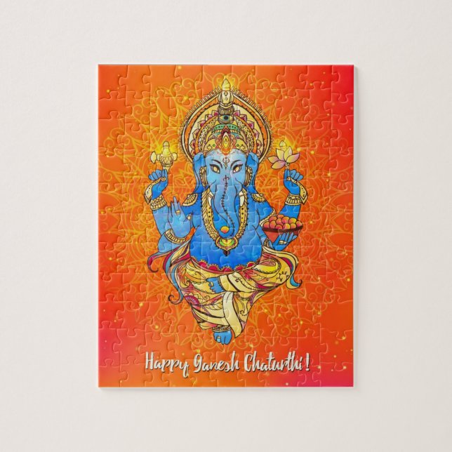 Puzzle du dieu hindou Lord Ganesha (Vertical)