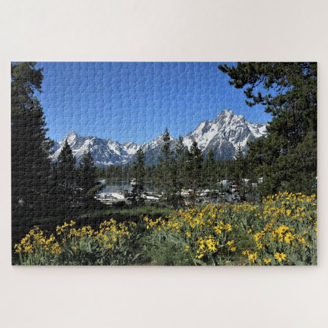 Puzzle du Grand Teton National Park (Horizontal)