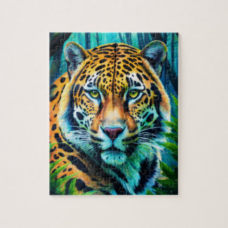 Puzzle du logo du tigre | Puissant puzzle tigre sa