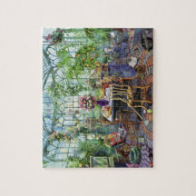 Puzzle du matin de serre