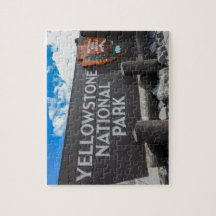 Puzzle du parc national Yellowstone