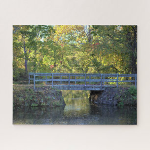 Puzzle du pont d'automne