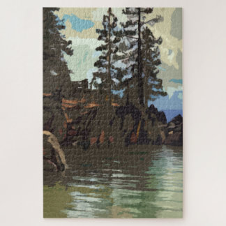 Puzzle du port de sable du lac Tahoe