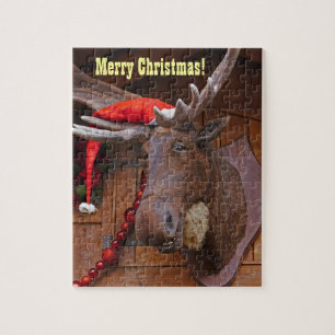 Puzzle du renne de Noël