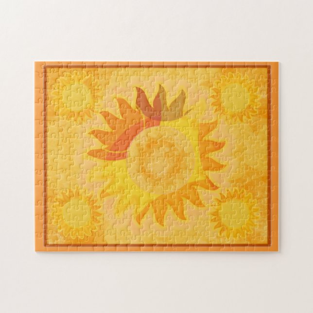 Puzzle du soleil céleste (Horizontal)