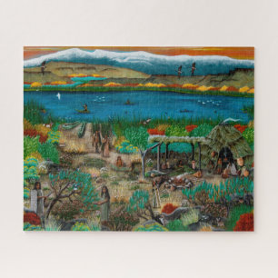 Puzzle du village de Paiute