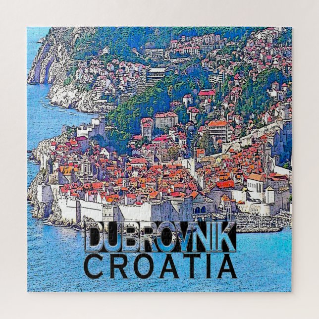 Puzzle Dubrovnik (Vertical)