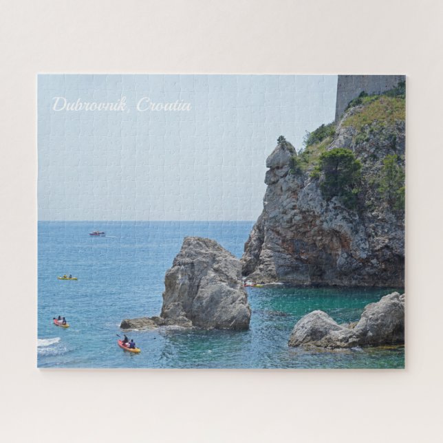Puzzle Dubrovnik Croatie Rocks Holiday (Horizontal)