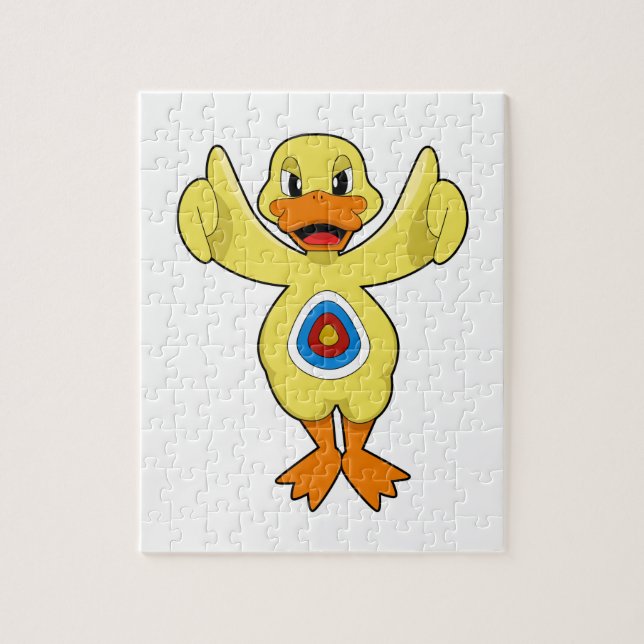 Puzzle Duck Darts Bullseye (Vertical)