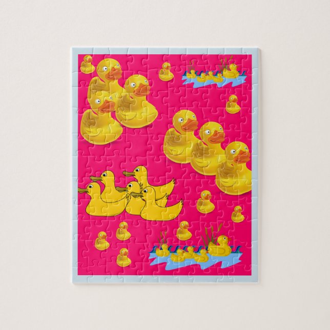 Puzzle Duck Jigsaw (Vertical)