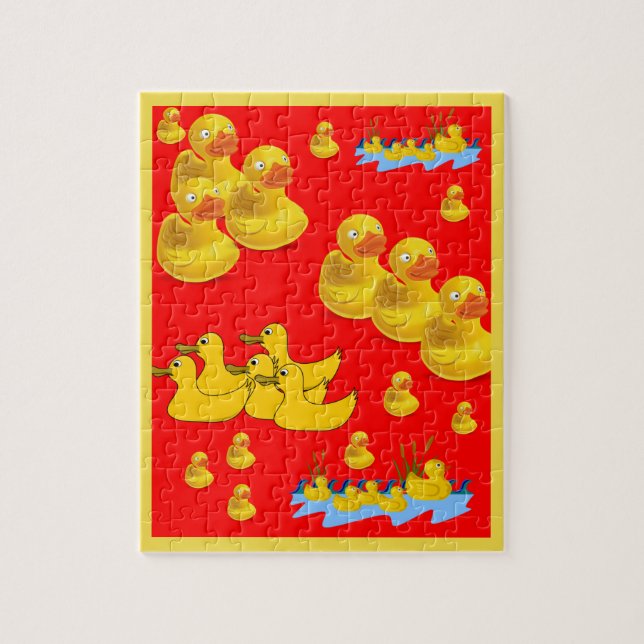 Puzzle Duck Jigsaw (Vertical)