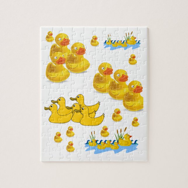 Puzzle Duck Jigsaw (Vertical)
