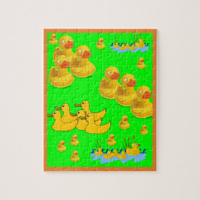 Puzzle Duck Jigsaw (Vertical)