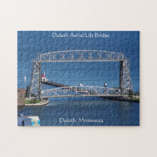 Puzzle "Duluth Aerial Lift Bridge"