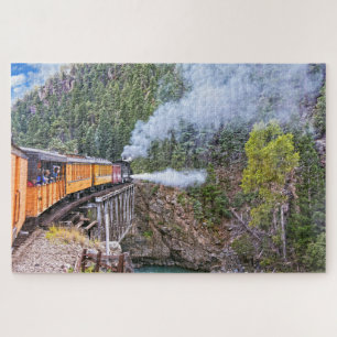 Puzzle Durango Et Silverton Railroad Locomotive Blowdown