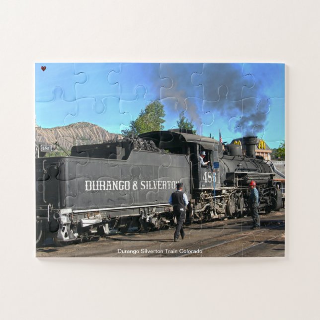 Puzzle Durango Silverton Train Colorado (Horizontal)