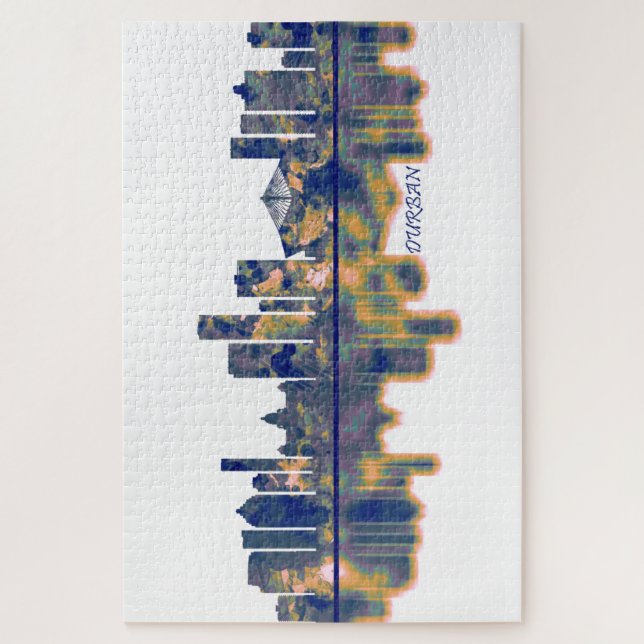 Puzzle Durban Skyline (Vertical)
