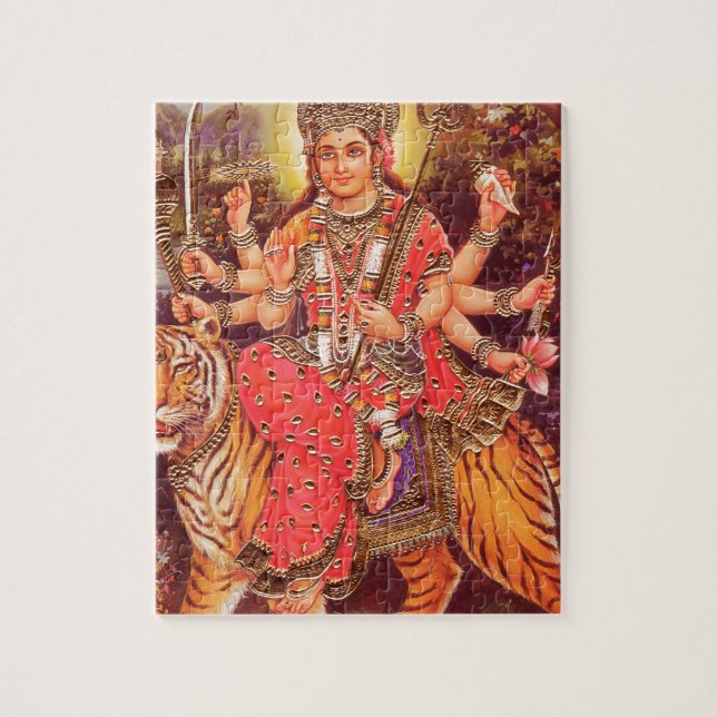 PUZZLE DURGA ET LE TIGRE (Vertical)