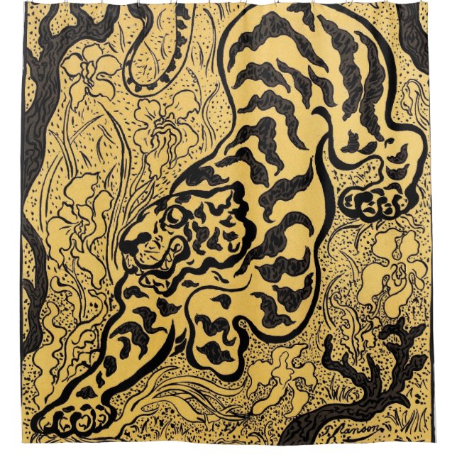 Puzzle Duschvorhang (Vorderseite)