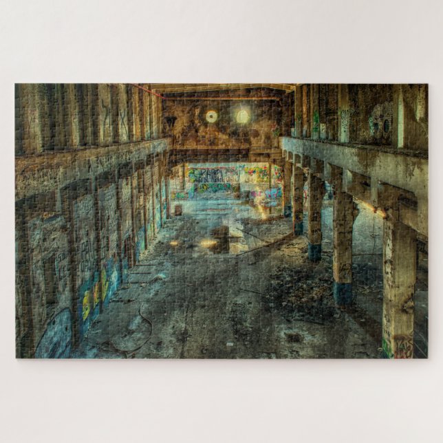 puzzle d'usine abandonné (Horizontal)