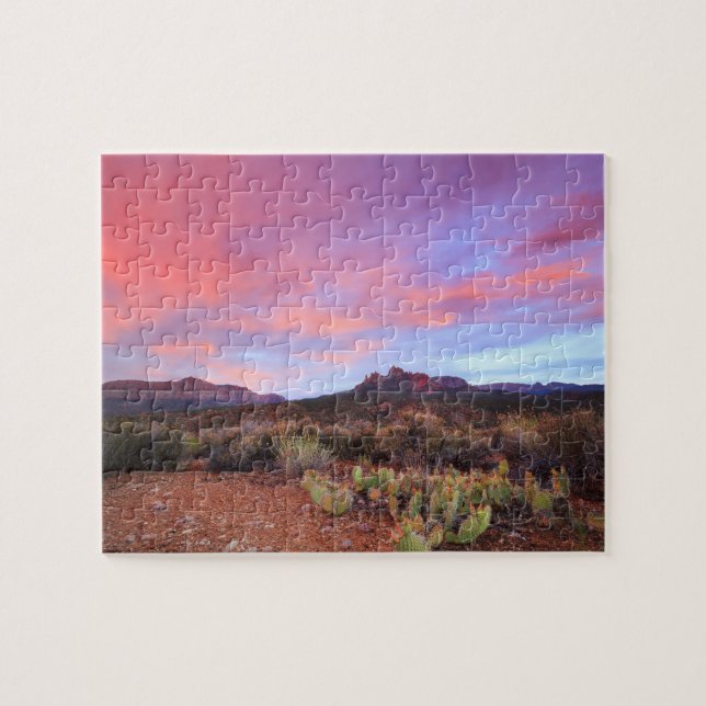 Puzzle Eagle Crags Sion Cactus coucher du soleil (Horizontal)
