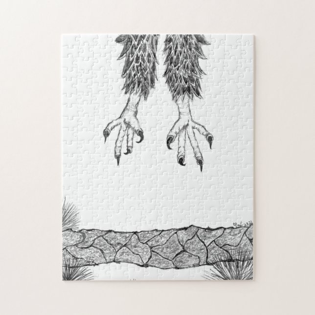 PUZZLE EAGLES HARRIET + M MAISON FORT VOL WOOHOO ! (Vertical)