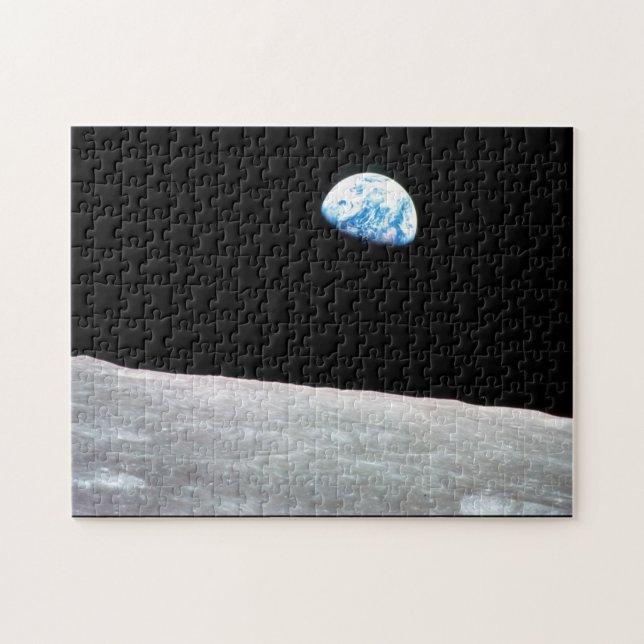 Puzzle Earthrise - La perspective lunaire (Horizontal)