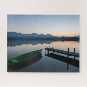 Puzzle Eau   Lac Hopfen Alpes bavaroises Allemagne