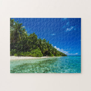 Puzzle Eaux Bleues D'Une Plage Tropicale