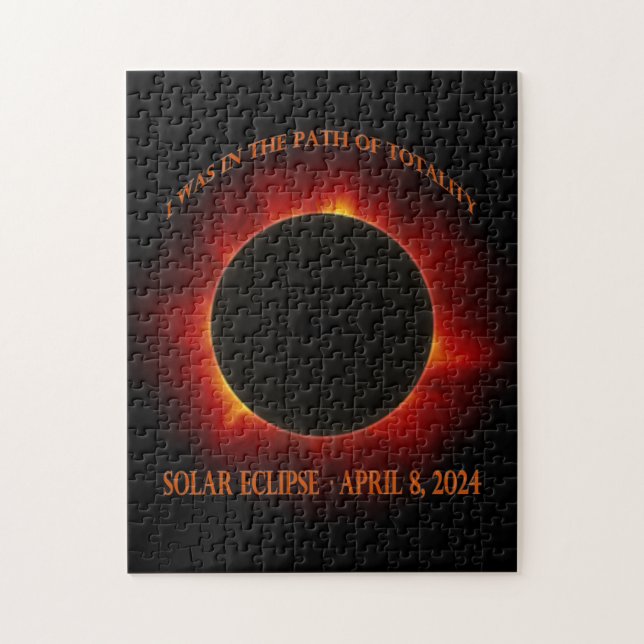 Puzzle Éclipse solaire totale (Vertical)