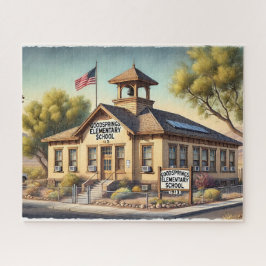 Puzzle École Élémentaire Historique de Goodsprings 1913 N