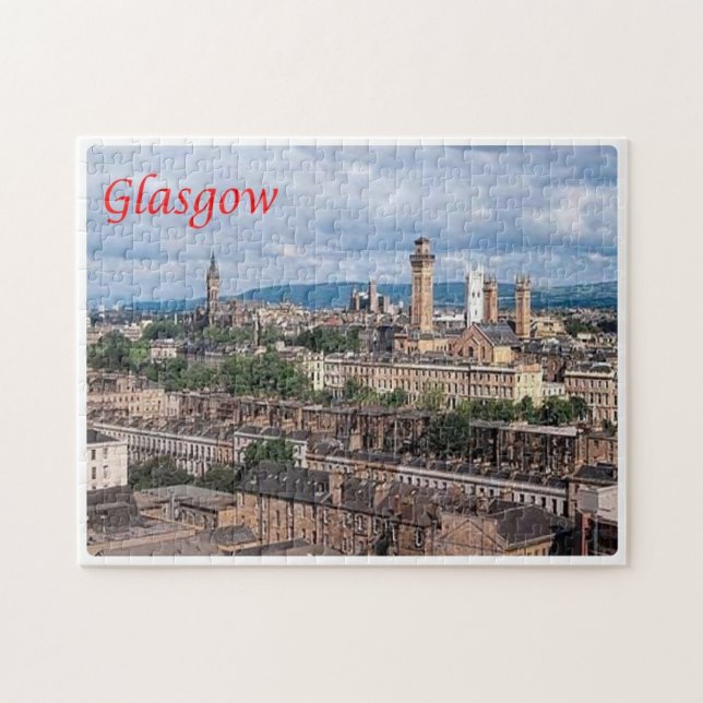 Puzzle Ecosse - Glasgow - (Horizontal)