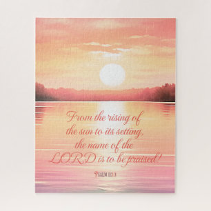 Puzzle Écriture Psaume 113:3