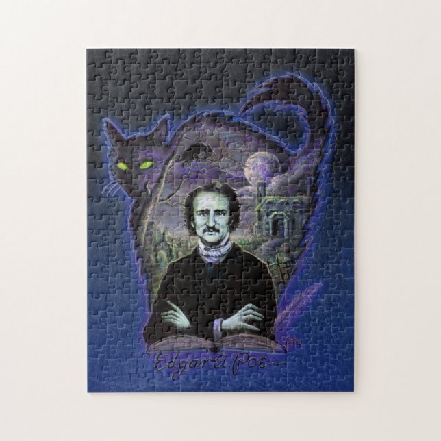 Puzzle Edgar Allan Poe gothique (Vertical)