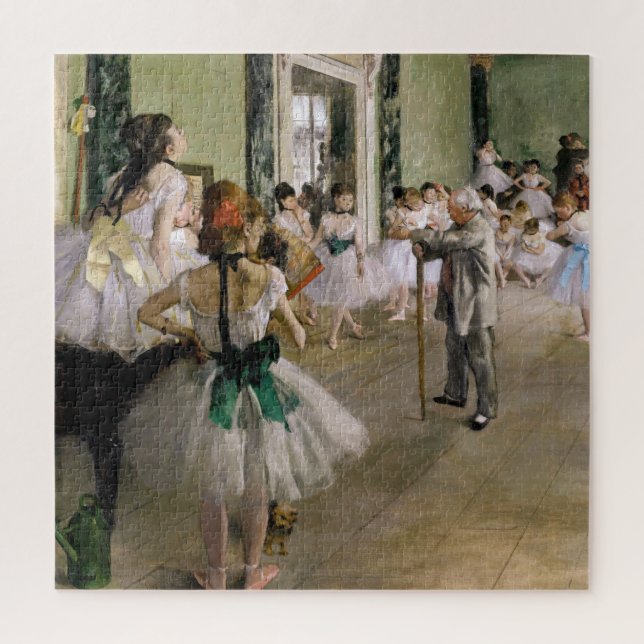 Puzzle Edgar Degas - Classe Danse (Vertical)