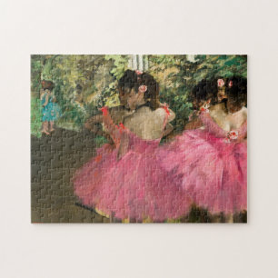 Puzzle Edgar Degas - Danseuses en rose