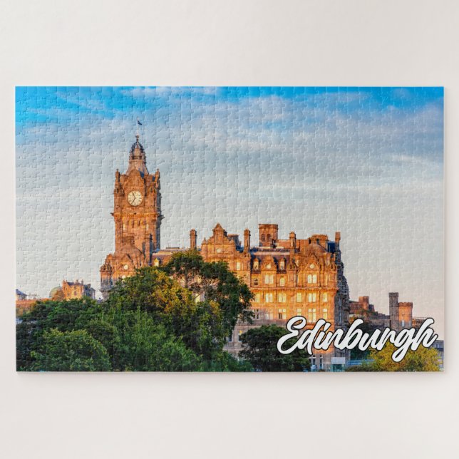 Puzzle Edimbourg, Écosse, Royaume-Uni (Horizontal)