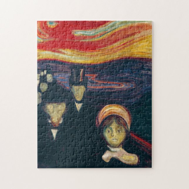 Puzzle Edvard Munch - Anxiété (Vertical)