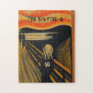 Puzzle Edvard Munch - le cri perçant je tourne 50