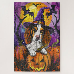Puzzle Éffrayant Bretagne Espagnol Halloween Citrouille s