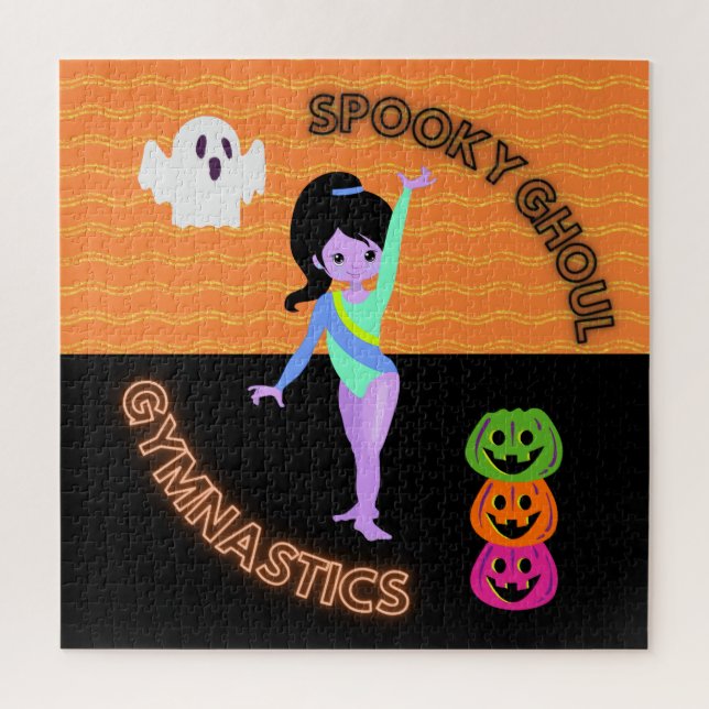 Puzzle Éffrayant Ghoul Gymnastique Monster Gymnast Hallow (Vertical)