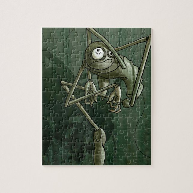 Puzzle Effrayé de l'obscurité (Vertical)