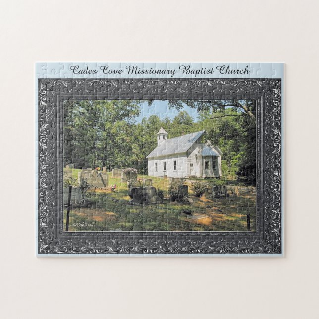 Puzzle Église missionnaire baptiste de Cades Cove (Horizontal)