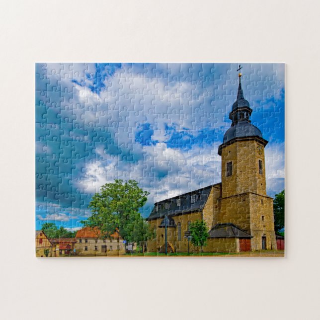 Puzzle Eglise St Jacobi Dornburg. (Horizontal)